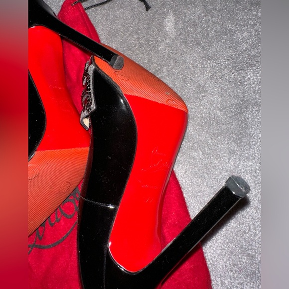 Christian Louboutin Sex 120 Patent leather Pumps - Picture 4 of 5